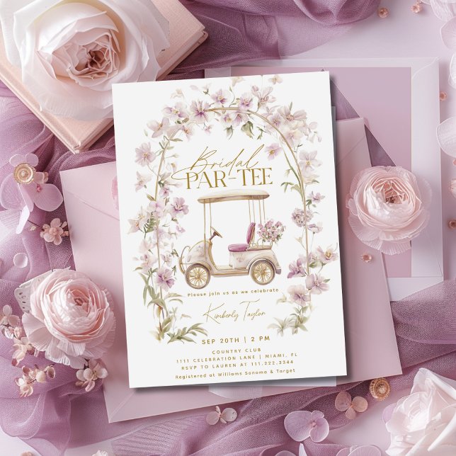 Bjud till Golf Möhippa Möhippa Par-T-inbjudan Inbjudningar (Skapare uppladdad)