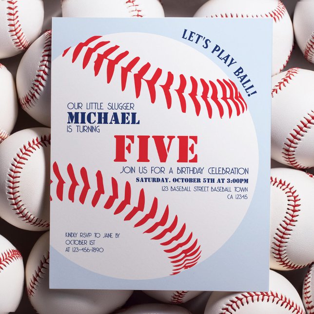 Bjuda in Blugger Baskeball Birthday-inbjudan (Skapare uppladdad)