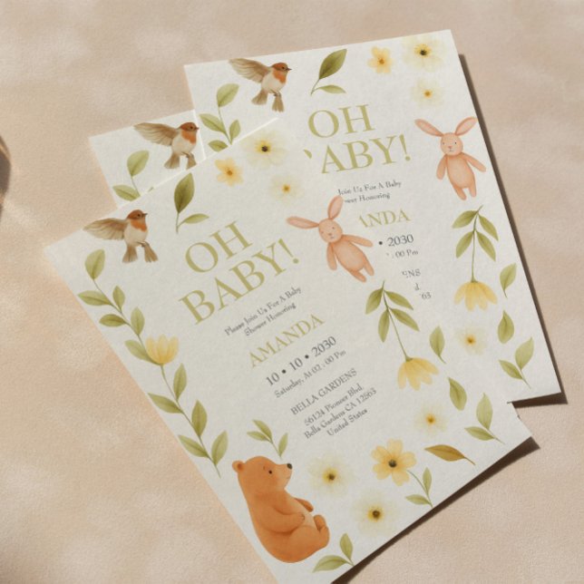 Bjuda in- och barkerbjudning till träskburk inbjudningar (Skapare uppladdad)