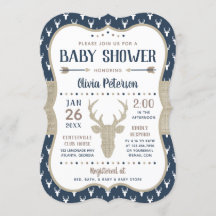 Bjuda in skogsljud, marin, Burlap