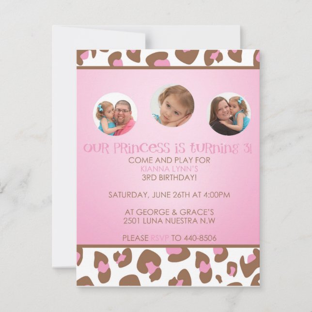 Bjuddagsinbjudan Inbjudningar (Framsida)