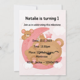 Bjuddagsinbjudningar Inbjudningar