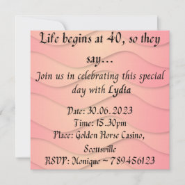 Bjuddagsinbjudningar Inbjudningar