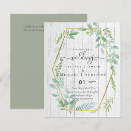 Bjudinbjudan till budgetbröllop