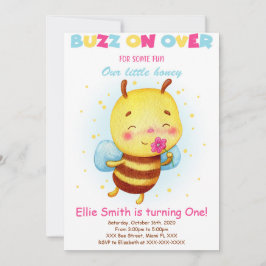 Bjudning med bin inbjudningar