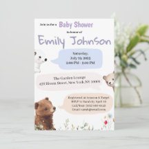 Bjukstöldsinbjudan - Personlig Baby Celebra