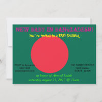 Bjukstöldsinbjudan till Flagga i Bangladesh