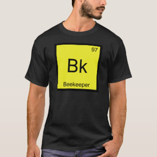 Bk - Biodlare Chemistry Inslag Symbol Bee T Shirt