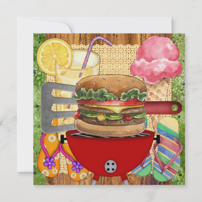 BK-kook ut! SRF Inbjudningar (Framsida)