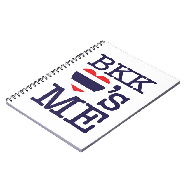 BKK KÄRLEK sköme Anteckningsbok Med Spiral (Vänstra Sidan)