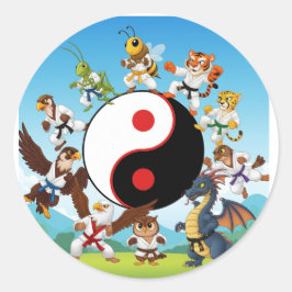 BKSMA CHILD STICKER RUNT KLISTERMÄRKE