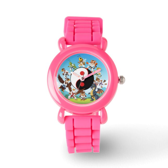 BKSMA CHILD WATCH ROSA ARMBANDSUR (Framsida)