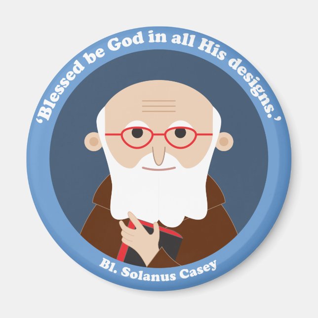Bl. Solanus Casey Magnet (Framsidan)