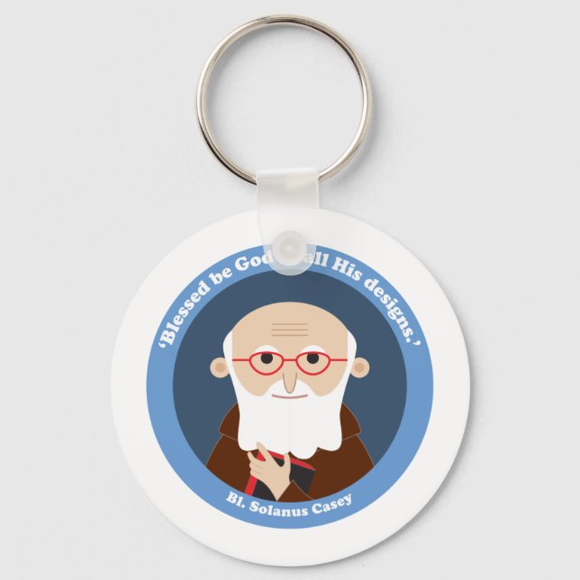 Bl. Solanus Casey Nyckelring (Framsida)