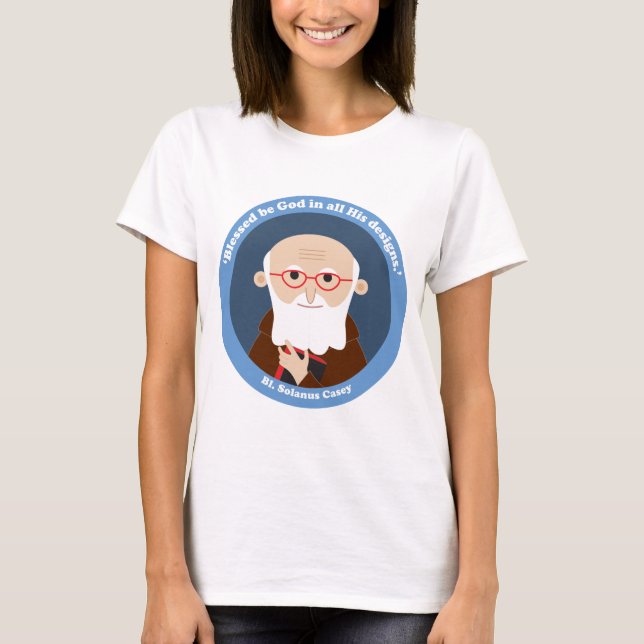 Bl. Solanus Casey T Shirt (Framsida)