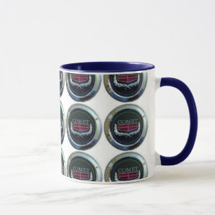 blå 15oz. Ringermugg Mugg