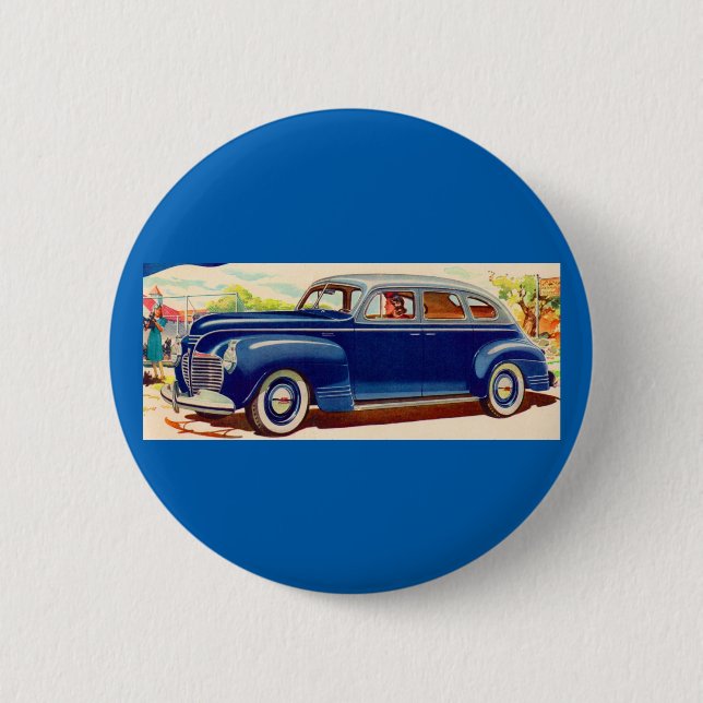 blå 1941 Plymouth Knapp (Framsida)