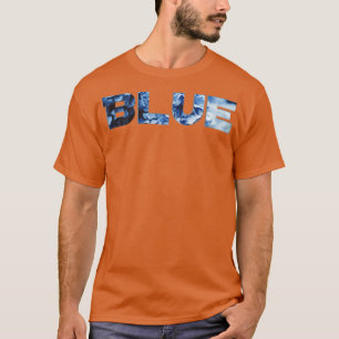 Blå 2 t shirt