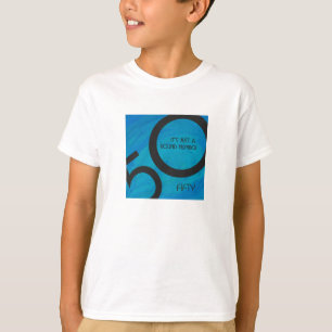 Blå 50-årsjubileum tröja