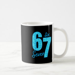 Blå 67 Roligt Memo Kaffemugg