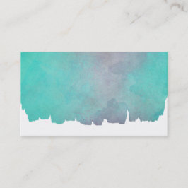 blå abstrakt för visitkortsmall visitkort