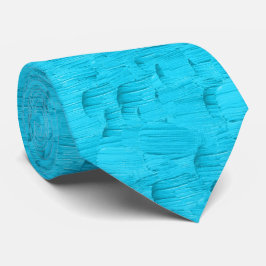 Blå Abstrakt Mönster Slips