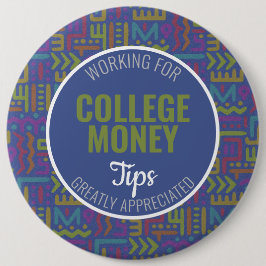 Blå Abstrakt | Uppskattade tips | Akademiskt kapit Knapp