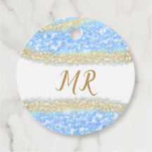 blå agat guld glitter glans monogram namn text