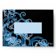 Blå Alien Tentacles