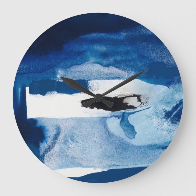 Blå Amore II Stor Klocka (Framsida)