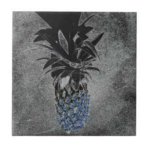 Blå ananas Asphalt Struktur Industrial Kakelplatta
