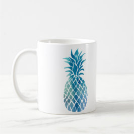Blå ananas kaffemugg