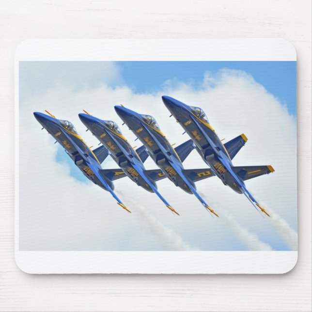 Blå Änglar Mousepad Musmatta (Framsidan)
