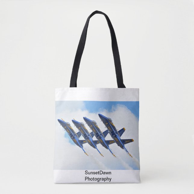 Blå Änglar Tygkasse (Framsida)