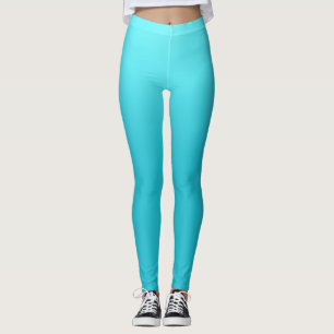 Blå Anpassningsbar Leggings