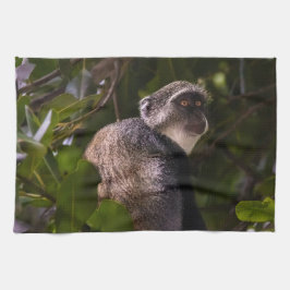 Blå apa, Zanzibar Kökshandduk