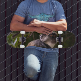 Blå apa, Zanzibar Mini Skateboard Bräda 18,5 Cm