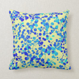 Blå ärlighet kudde