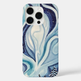 Blå Aurora-Iphone 16 ProMax Fodral