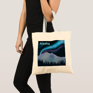 Blå Aurora Tygkasse