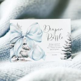 Blå Baby IT-Kallet utanför Baby-dykreglaget Raffle Tilläggskort
