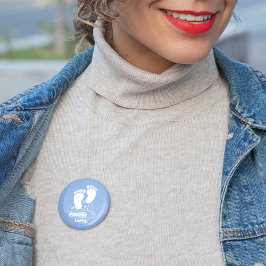 Blå Baby-last Knapp