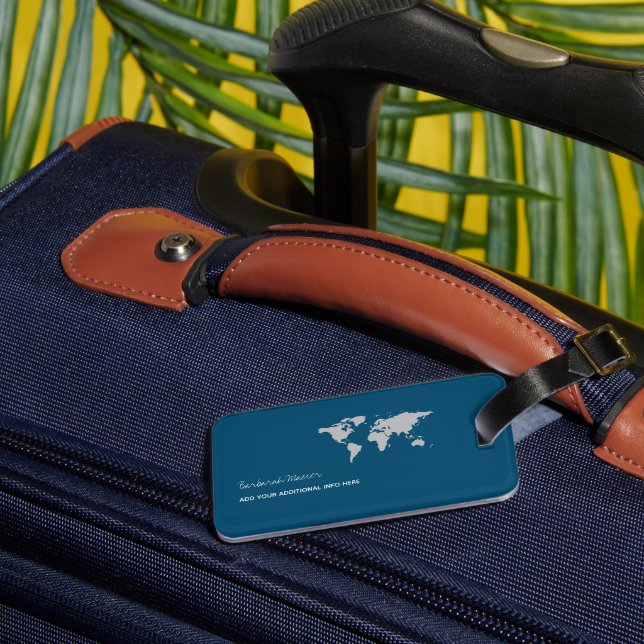 Blå Bagagebricka (Baksida Insitu 1)