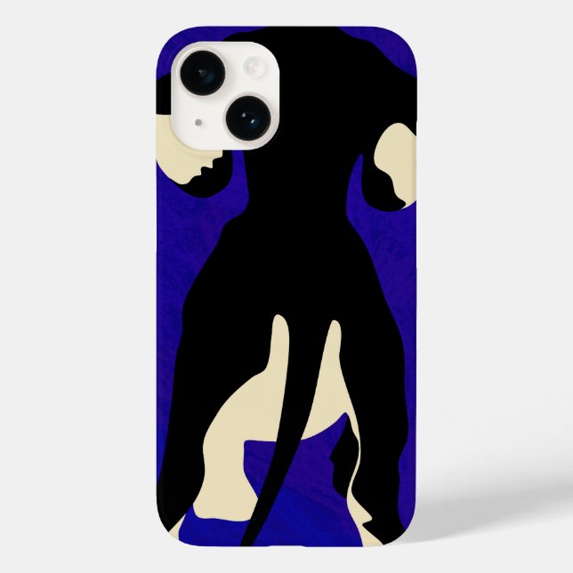 Blå bakgrund (Baksida)