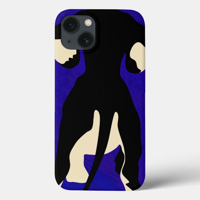 Blå bakgrund (Baksida)