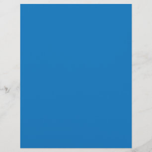 blå bakgrund med svart och vit klocka reklamblad