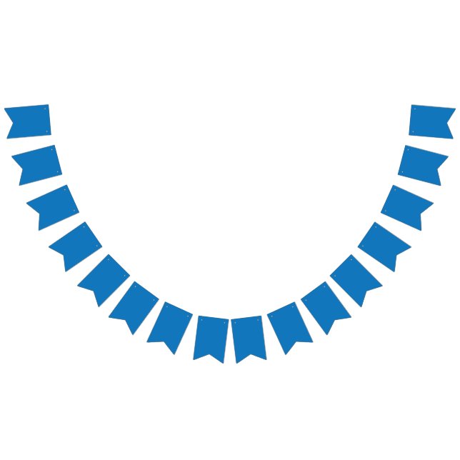 blå bakgrund med svart och vit klocka vimplar (Alla)