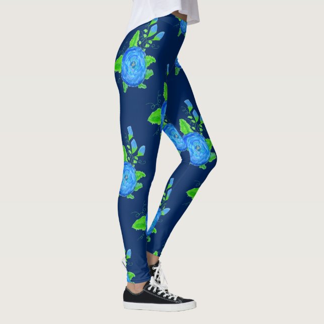 Blå baljväxter av Ro Leggings (Höger)
