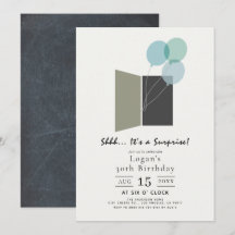 Blå ballongens överraskande Födelsedagsfest