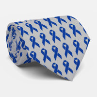 Blå band för medvetenhet om Colon Cancer